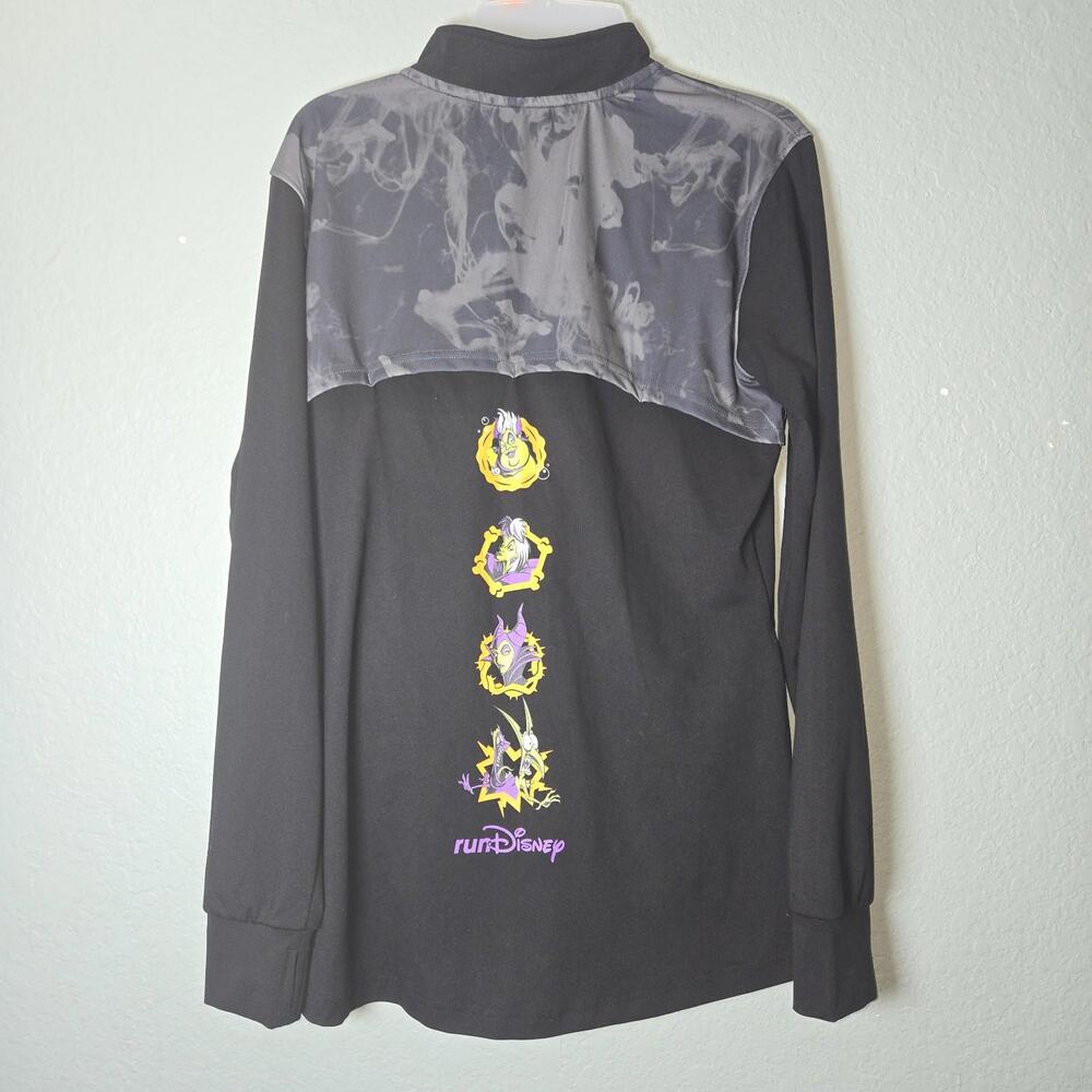 NWT Disney Run Disneyland Halloween Villains Half Marathon Weekend 2025 Jacket M - Picture 11 of 16